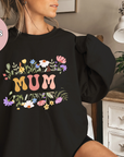 Mum Floral Hoodie Sweat Mother’s Day gift, Mothers day shirts