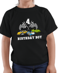 RACING CARS T-SHIRT BIRTHDAY CUSTOM