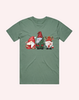 ADULT CHRISTMAS GNOMES T-SHIRT