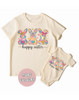 HAPPY EASTER COQUETTE BUNNY TSHIRT