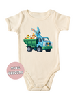 EASTER BUNNY TRUCK CARRY EGGS TSHIRT FAMILY MATCHING