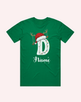 ADULT CHRISTMAS T-SHIRT NAME- personalised