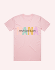 ADULT NANA AND KID'S NAME T-SHIRT- Personalised