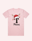 ADULT CHRISTMAS T-SHIRT NAME- personalised