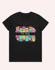 ADULT PENCILS TSHIRT TEACHER NAME- Personalised