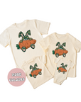 BUNNY HOLD CARROT CAMOUFLAGE TSHIRT FAMILY MATCHING