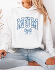 Mum Chinoiserie Coquette Bow Hoodie Sweat