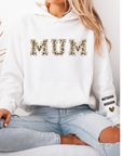 Mum Leopard Hoodie Sweat , Mother’s Day gift, Mothers day shirts