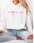 Mama Pink Bow Hoodie Sweat Mother’s Day gift, Mothers day shirts