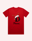 ADULT CHRISTMAS T-SHIRT NAME- personalised