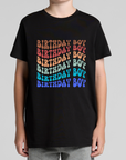 RETRO BIRTHDAY BOY TEE/ ONE PIECE