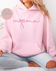 Mama Pink Bow Hoodie Sweat Mother’s Day gift, Mothers day shirts