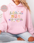 Mum Floral Hoodie Sweat Mother’s Day gift, Mothers day shirts