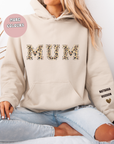 Mum Leopard Hoodie Sweat , Mother’s Day gift, Mothers day shirts
