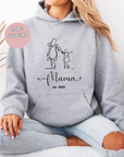 Mama Line Art Hoodie Sweat