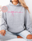 Mama Pink Bow Hoodie Sweat Mother’s Day gift, Mothers day shirts