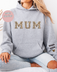 Mum Leopard Hoodie Sweat , Mother’s Day gift, Mothers day shirts