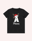 CUSTOM CHRISTMAS UNISEX T-SHIRT WITH NAME