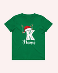 CUSTOM CHRISTMAS UNISEX T-SHIRT WITH NAME