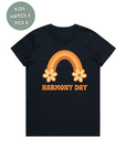 HARMONY DAY RETRO RAINBOW T-SHIRT