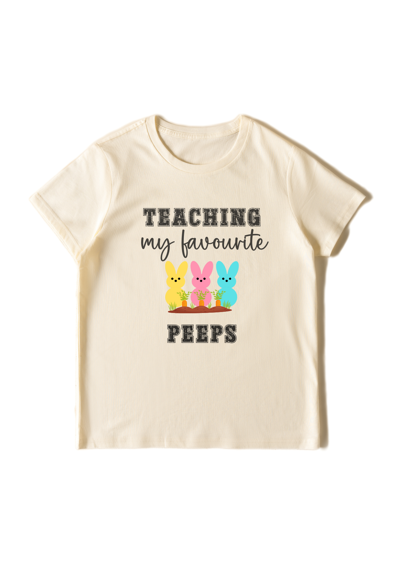 TEACHING MY FAVOURITE PEEPS T SHIRT FOR TEACHER – Toots Kids