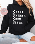 Mama Mummy Mum Bruh Hoodie Sweat Mother’s Day gift, Mothers day shirts