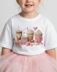 FAUX YARN VALENTINE COFFEE VALENTINE'S DAY TSHIRT (more colours and styles)
