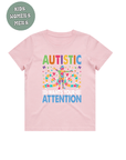 AUTISM AWARENESS TSHIRT- autistic want your attention