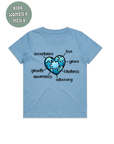 AUTISM AWARENESS TSHIRT- acceptance love grace kindness advocacy awareness growth