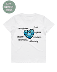 AUTISM AWARENESS TSHIRT- acceptance love grace kindness advocacy awareness growth