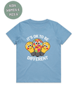 AUTISM AWARENESS TSHIRT- it's ok to be different
