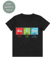 AUTISM AWARENESS TSHIRT- Gold Titanium Samarium