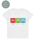AUTISM AWARENESS TSHIRT- Gold Titanium Samarium