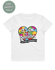 AUTISM AWARENESS TSHIRT- It's ok to be different