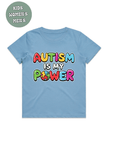 AUTISM AWARENESS TSHIRT- autism is my power