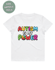 AUTISM AWARENESS TSHIRT- autism is my power
