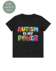 AUTISM AWARENESS TSHIRT- autism is my power