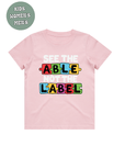 AUTISM AWARENESS TSHIRT SEE THE ABLE NOT THE LABEL