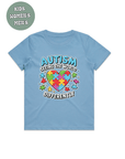 AUTISM AWARENESS TSHIRT -SEE THE WORLD DIFFERENTLY