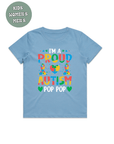AUTISM AWARENESS TSHIRT- i'm a proud autism