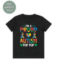 AUTISM AWARENESS TSHIRT- i'm a proud autism