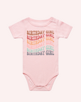 RETRO BIRTHDAY GIRL TEE/ ONE PIECE