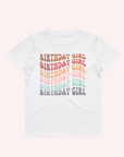 RETRO BIRTHDAY GIRL TEE/ ONE PIECE