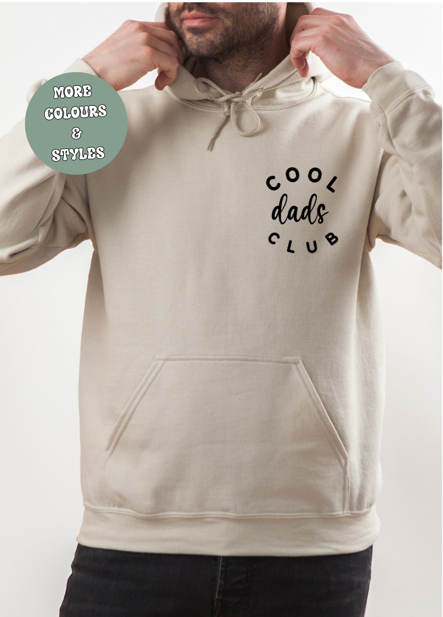 Father’s Day  T-shirt Hoodie Crewneck - cool dads club