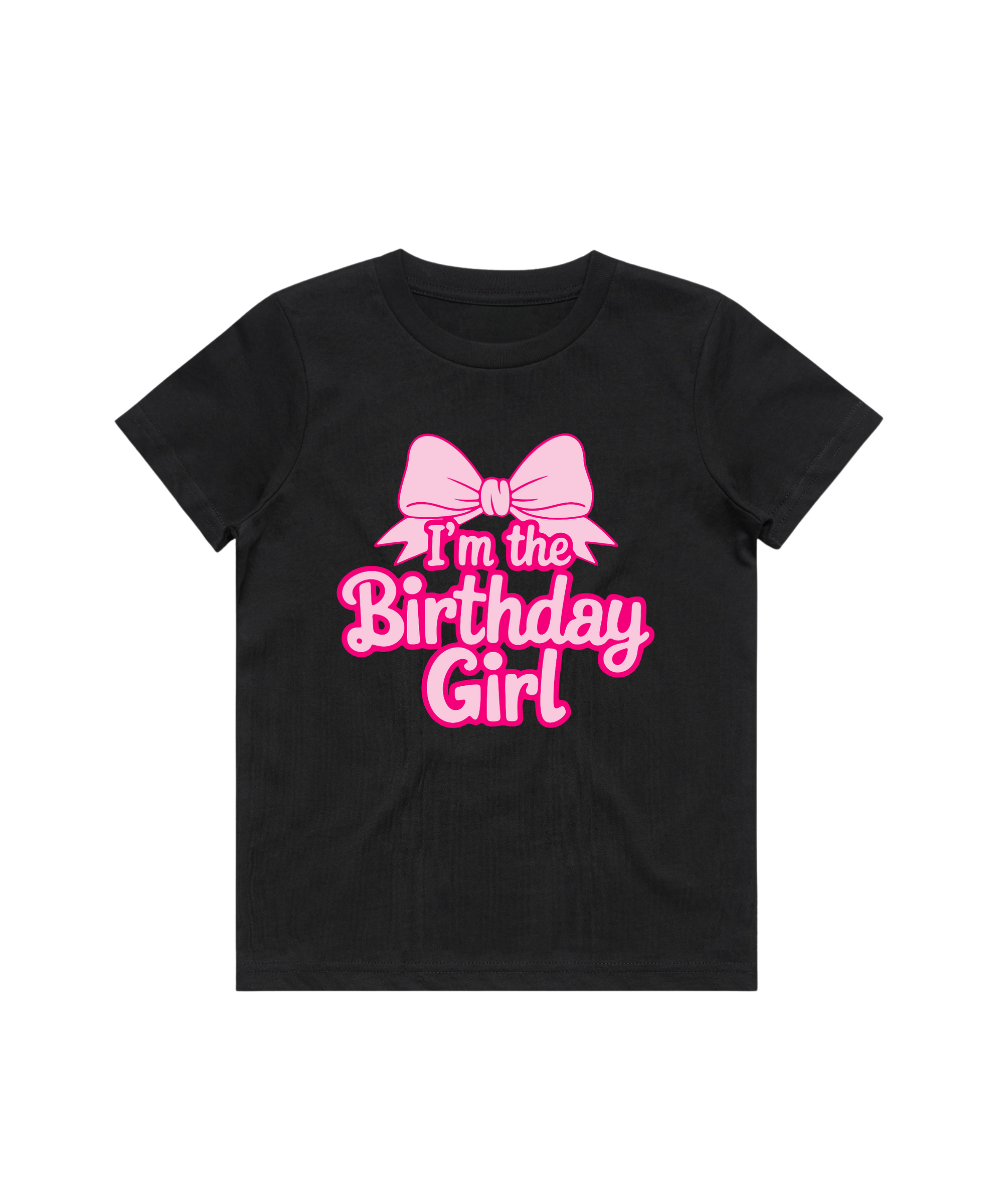 im the birthday girl children’s birthday t-shirts