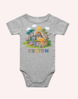 Dinosaurs T-Shirt One Piece - Personalised