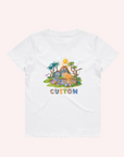 Dinosaurs T-Shirt One Piece - Personalised