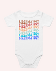 RETRO BIRTHDAY BOY TEE/ ONE PIECE
