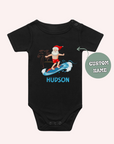 Santa Surf Boy’s One-Piece & T-Shirt - personalised
