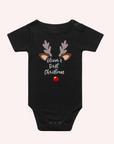 Baby’s First Christmas Reindeer One Piece - personalised